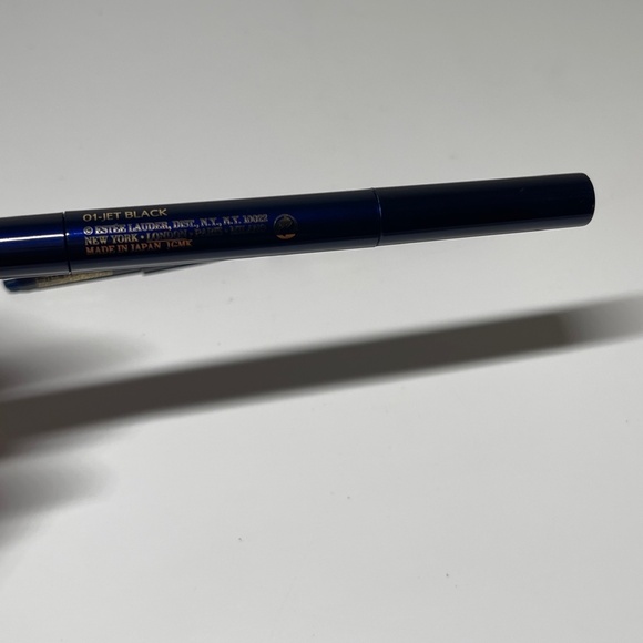 NEW Estee Lauder #01 JET BLACK Automatic Eye Pencil Duo with 2 NEW refill HTF - Picture 3 of 7